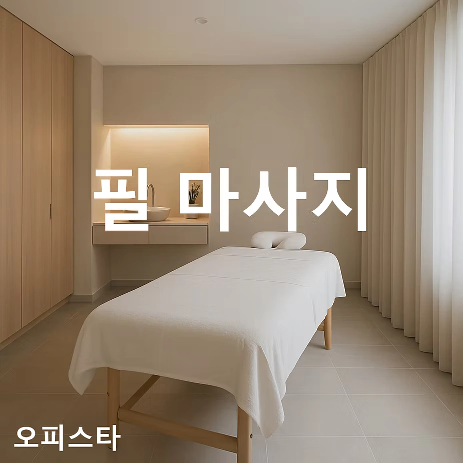 [화성시 동탄] 필 마사지